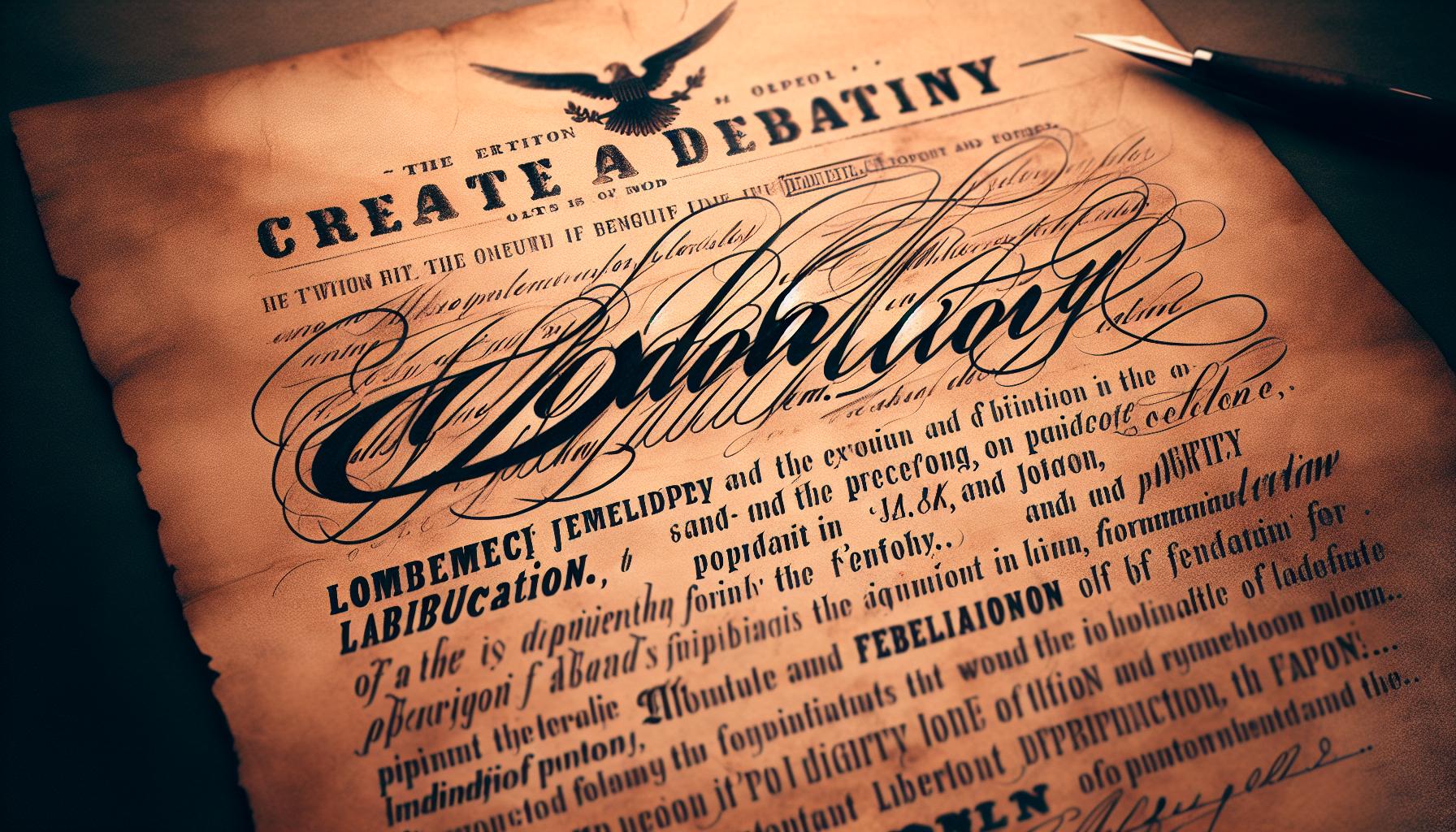 The Iconic Story Behind John Hancock’s Signature: Symbol of Freedom and Individuality